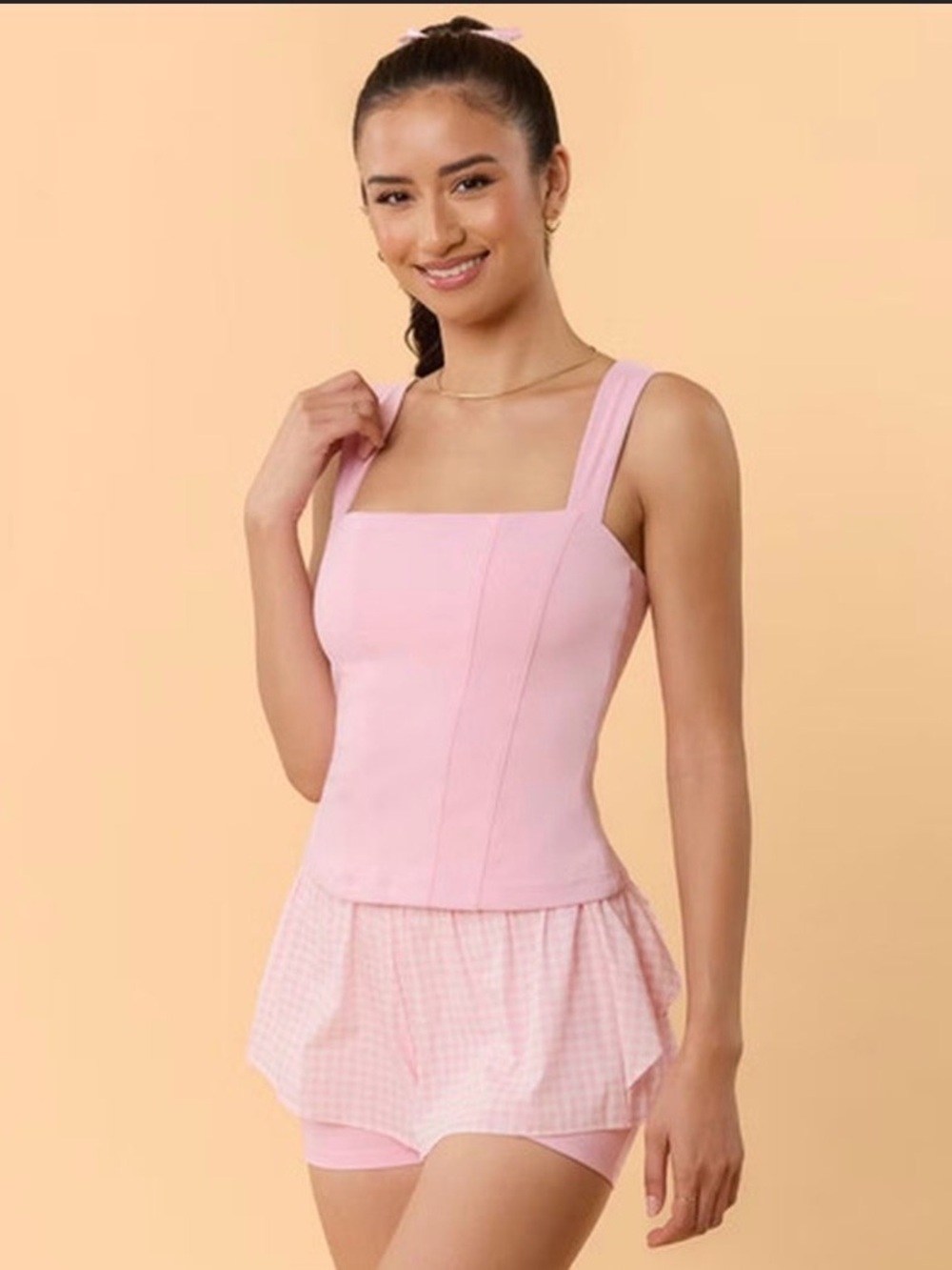 Blogilates x Target Tiny Bows Corset Tank Top